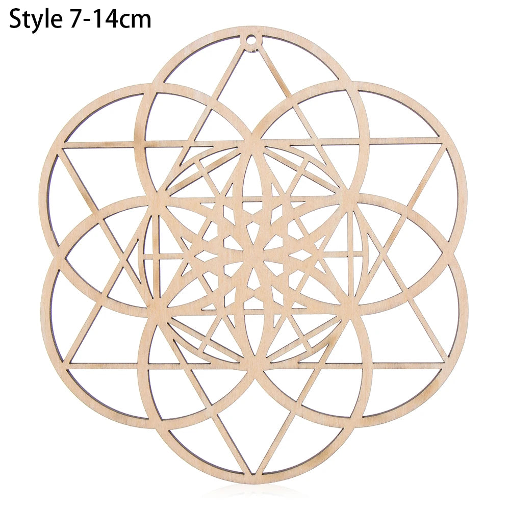 Décoration murale Forme Mystique en bois naturel