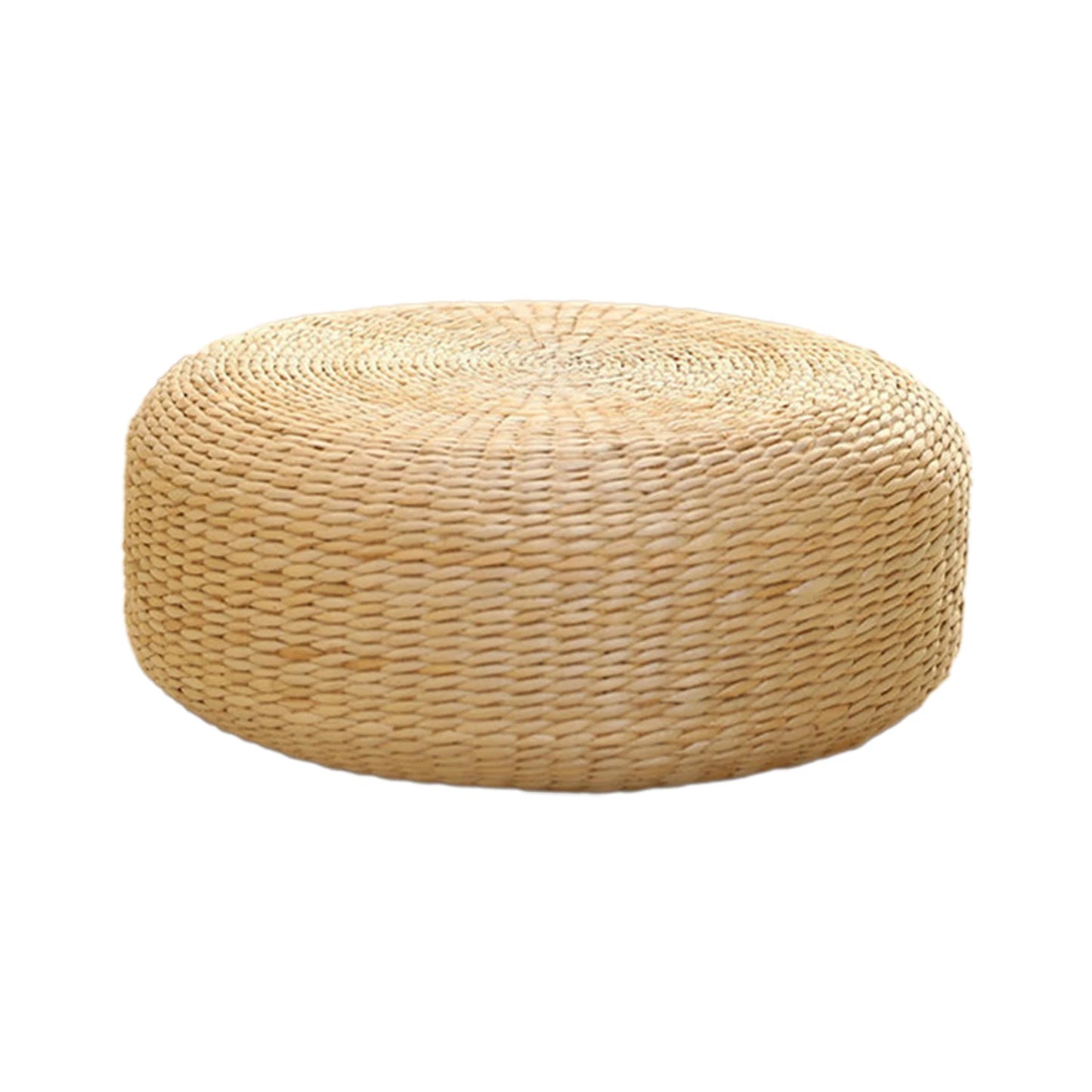 Coussin de méditation en rotin naturel – Fait main